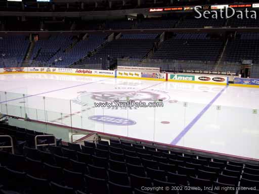 Seat view from section 116 at KeyBank Center, home of the Buffalo Sabres
