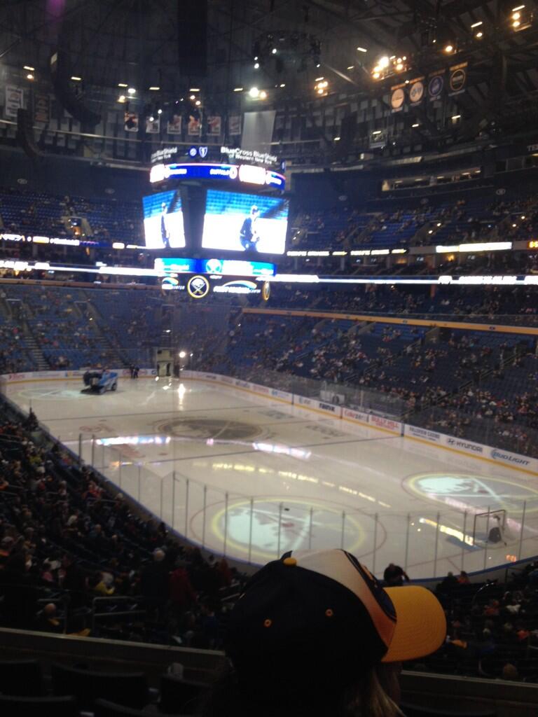 Seat view from section 202 at KeyBank Center, home of the Buffalo Sabres