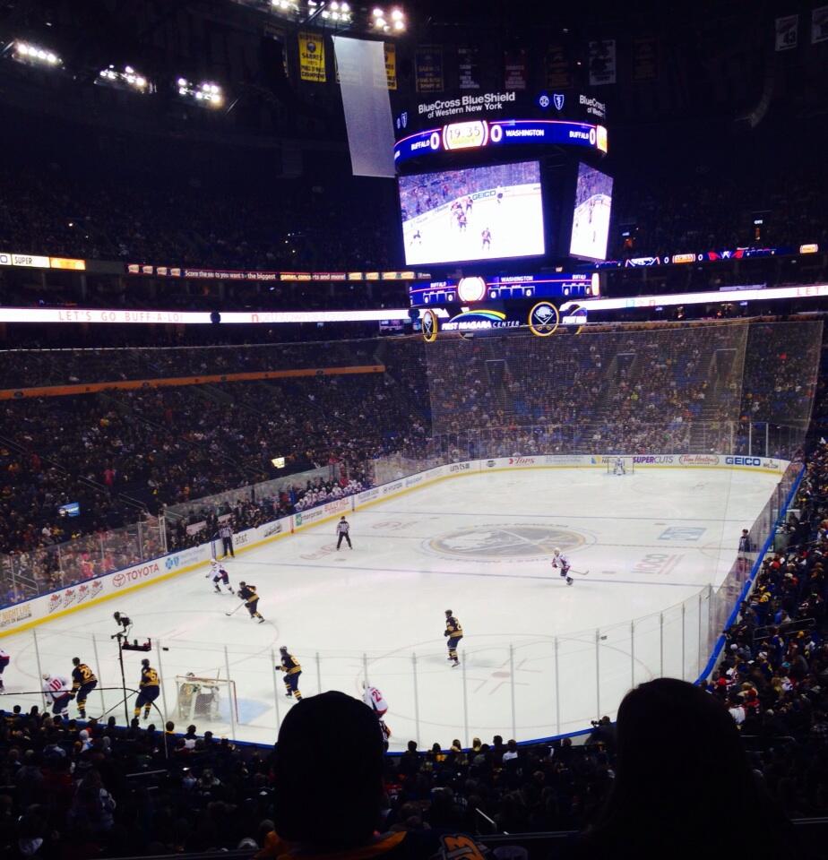 Seat view from section 224 at KeyBank Center, home of the Buffalo Sabres