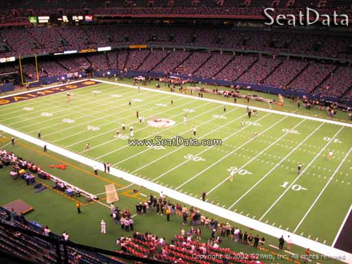 Seat view from section 506 at the Mercedes-Benz Superdome, home of the New Orleans Saints