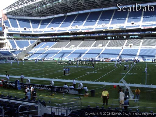 Seat View from Section 133 at CenturyLink Field | Seattle Seahawks
