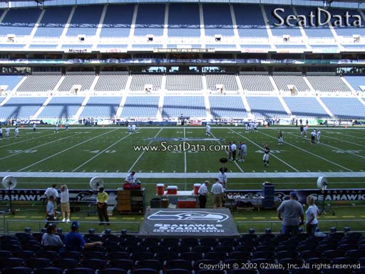 Seat view from section 135 at CenturyLink Field, home of the Seattle Seahawks