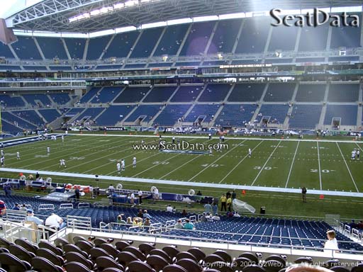 Seat view from section 207 at CenturyLink Field, home of the Seattle Seahawks