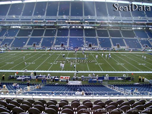Seat view from section 209 at CenturyLink Field, home of the Seattle Seahawks