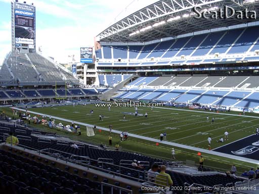 Seat view from section 229 at CenturyLink Field, home of the Seattle Seahawks