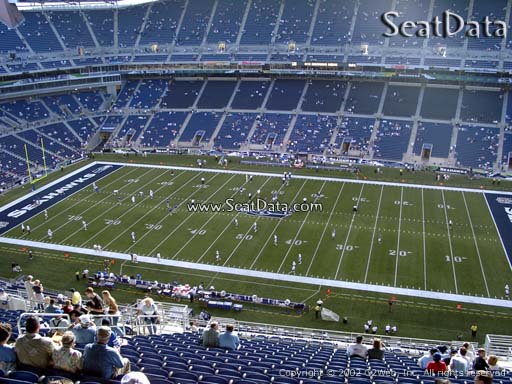 Seat view from section 307 at CenturyLink Field, home of the Seattle Seahawks