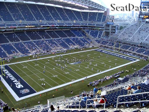 Seat view from section 315 at CenturyLink Field, home of the Seattle Seahawks