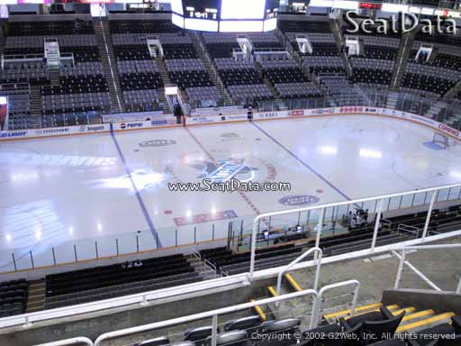 Seat view from section 216 at the SAP Center at San Jose, home of the San Jose Sharks