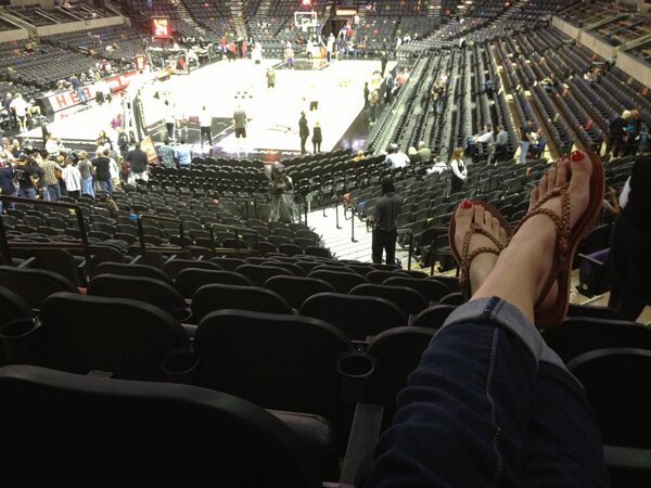 Seat view from Section 112 at the AT&T Center, home of the San Antonio Spurs