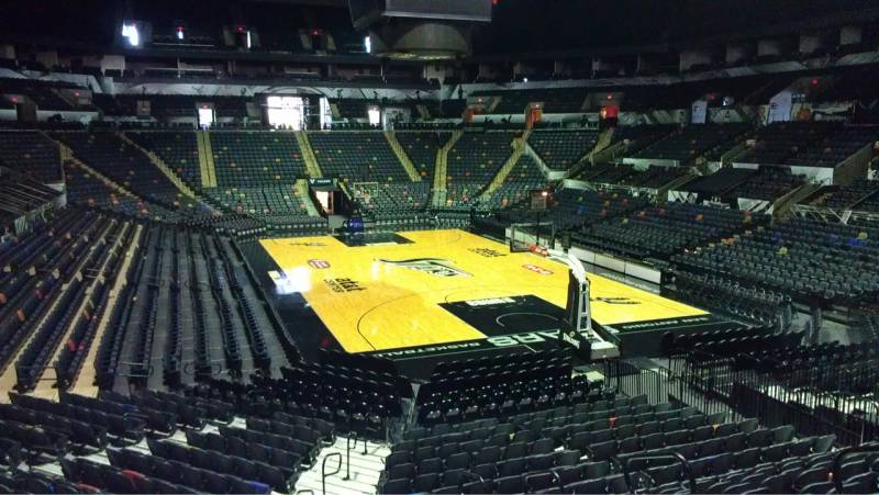 Seat view from Section 116 at the AT&T Center, home of the San Antonio Spurs