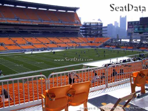 Seat view from section 230 at Heinz Field, home of the Pittsburgh Steelers