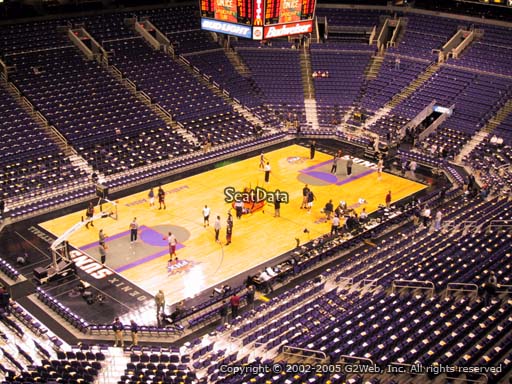 Seat view from section 207 at Talking Stick Resort Arena, home of the Phoenix Suns