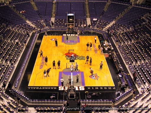 Seat view from section 211 at Talking Stick Resort Arena, home of the Phoenix Suns