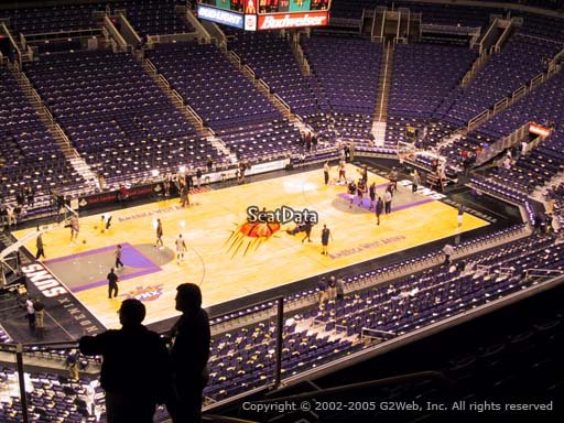 Seat view from section 222 at Talking Stick Resort Arena, home of the Phoenix Suns