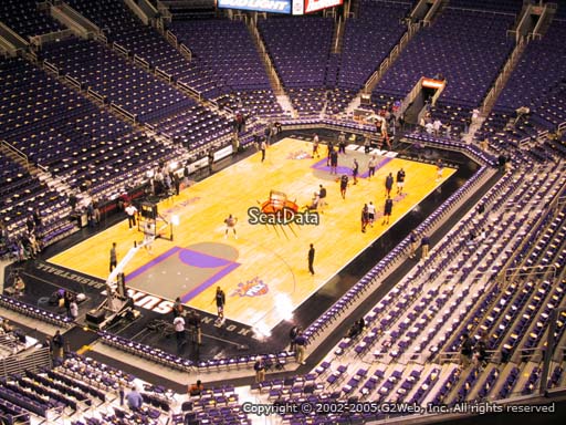 Seat view from section 224 at Talking Stick Resort Arena, home of the Phoenix Suns