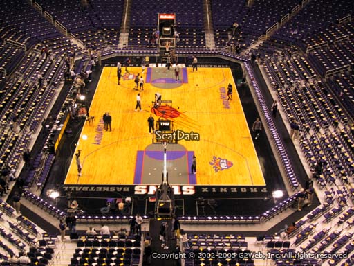 Seat view from section 227 at Talking Stick Resort Arena, home of the Phoenix Suns
