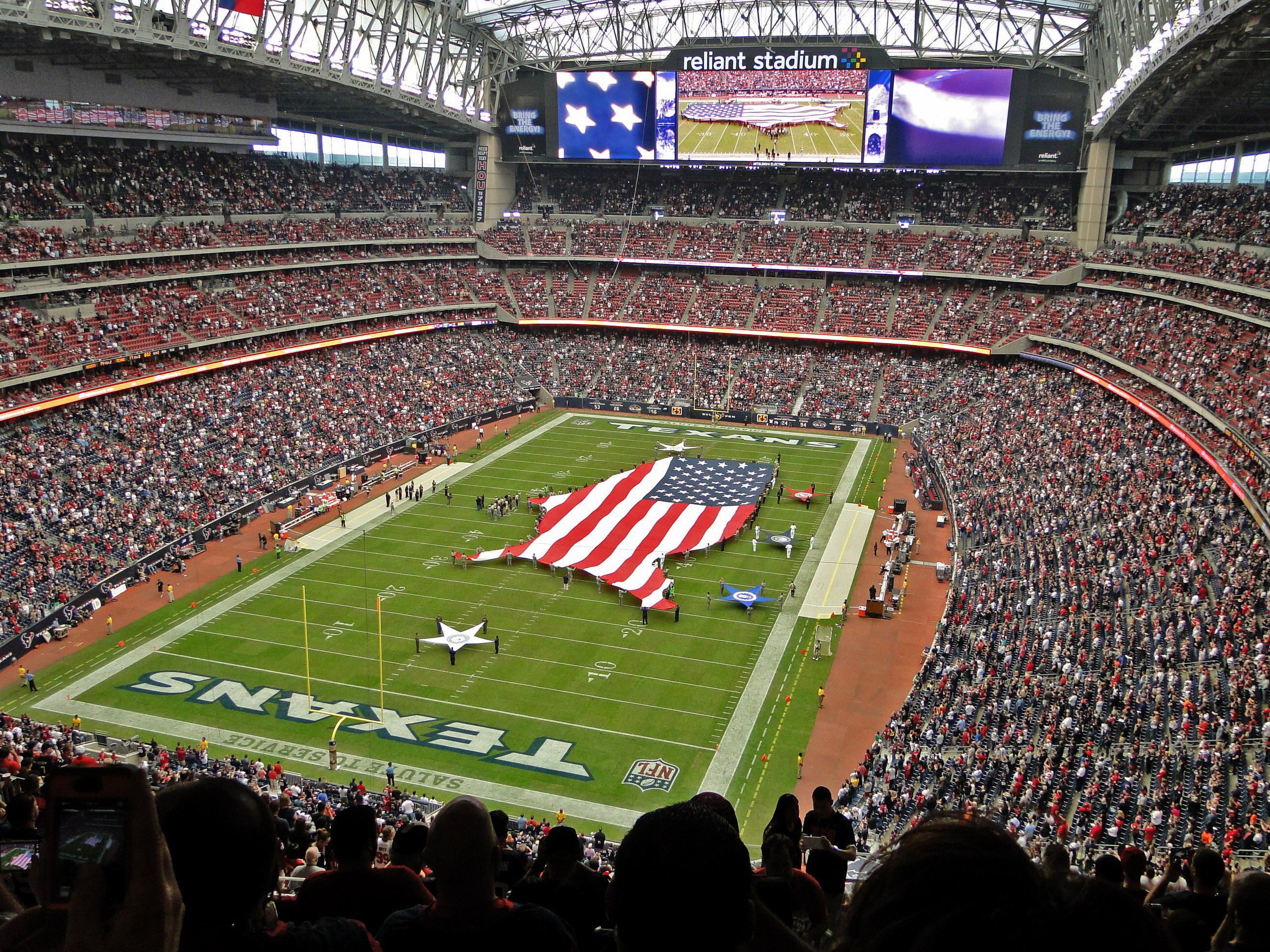 Seat view from section 744 at NRG Stadium, home of the Houston Texans