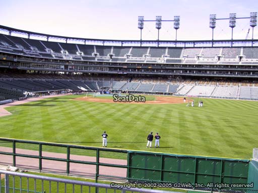 Seat view from section 104 at Comerica Park, home of the Detroit Tigers