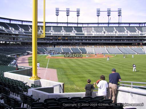 Seat view from section 112 at Comerica Park, home of the Detroit Tigers
