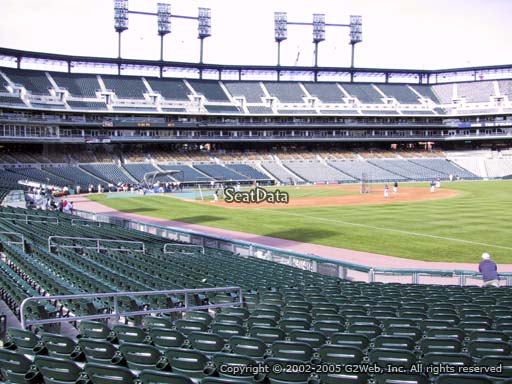Seat view from section 115 at Comerica Park, home of the Detroit Tigers