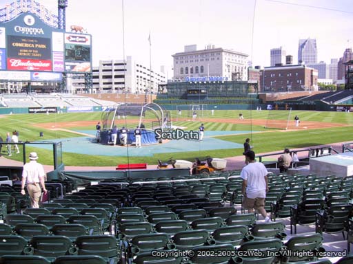 Seat view from section 126 at Comerica Park, home of the Detroit Tigers