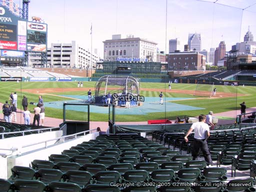 Seat view from section 127 at Comerica Park, home of the Detroit Tigers