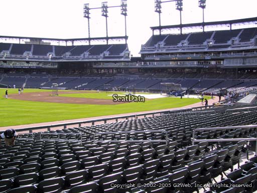 Seat view from section 139 at Comerica Park, home of the Detroit Tigers