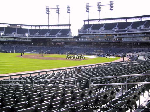 Seat view from section 140 at Comerica Park, home of the Detroit Tigers