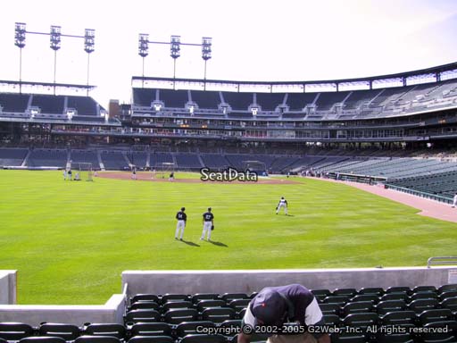 Seat view from section 148 at Comerica Park, home of the Detroit Tigers