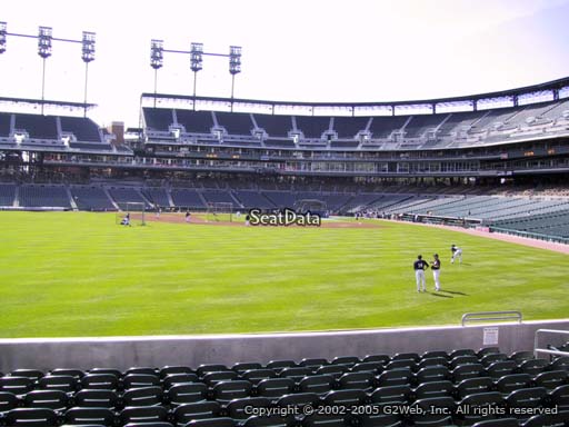 Seat view from section 149 at Comerica Park, home of the Detroit Tigers