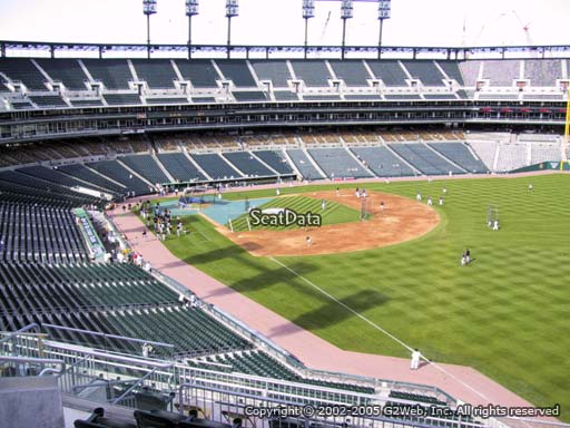 Seat view from section 212 at Comerica Park, home of the Detroit Tigers