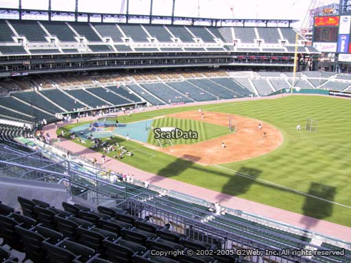 Seat view from section 215 at Comerica Park, home of the Detroit Tigers