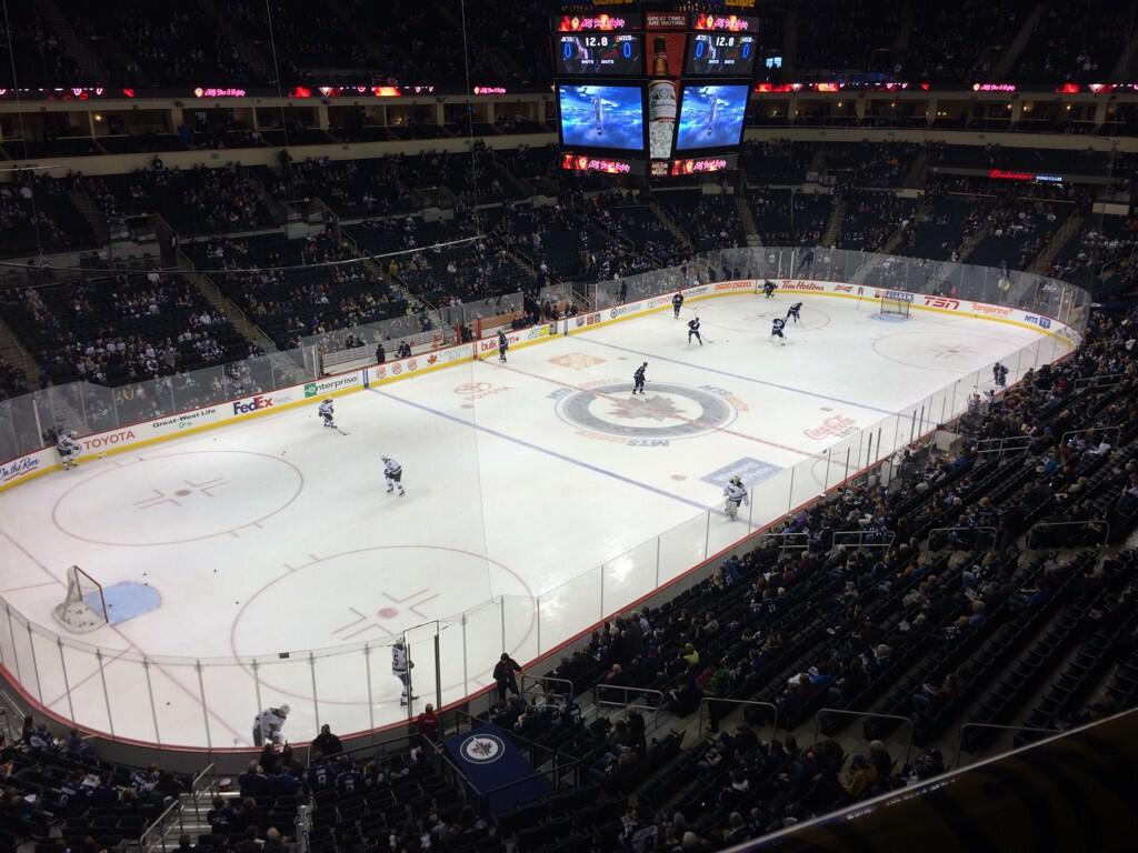 Seat view from section 309 at Bell MTS Place, home of the Winnipeg Jets