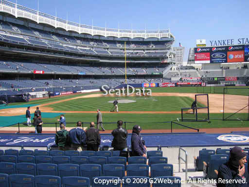 Seat view from section 15B at Yankee Stadium, home of the New York Yankees