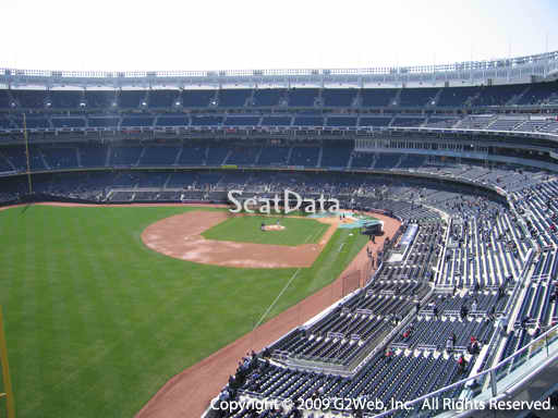 Seat view from section 332A at Yankee Stadium, home of the New York Yankees